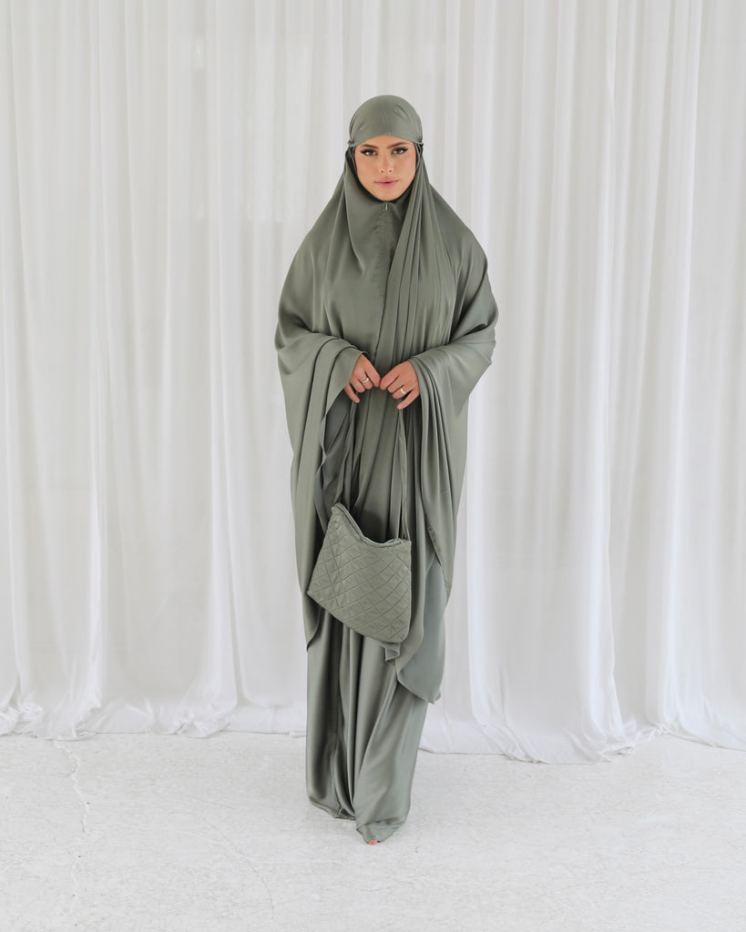 Silk Prayer Set Sage - SOFINAS