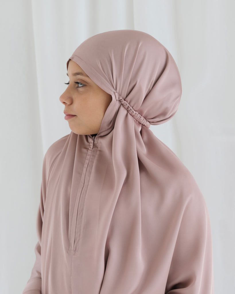 Girls Silk Prayer Set Vintage Blush - SOFINAS