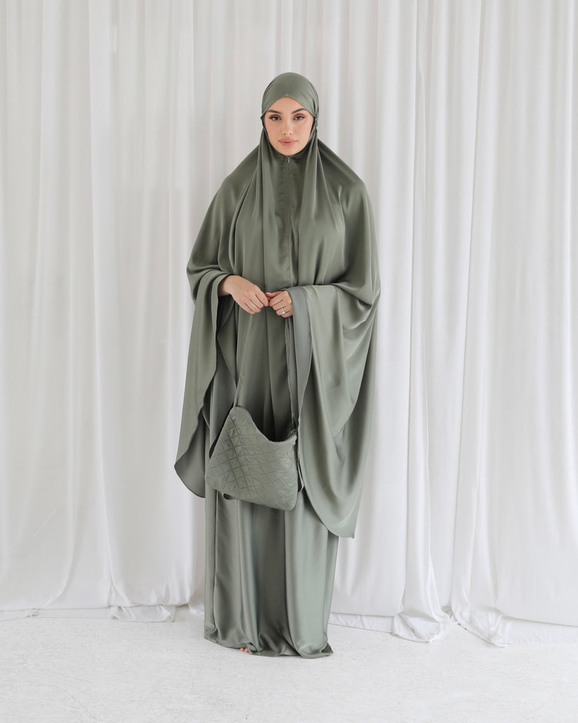 Silk Prayer Set Sage - SOFINAS