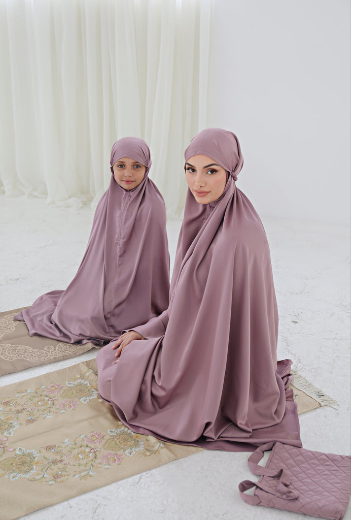 Soft Sateen Prayer Set Vintage Purple - SOFINAS