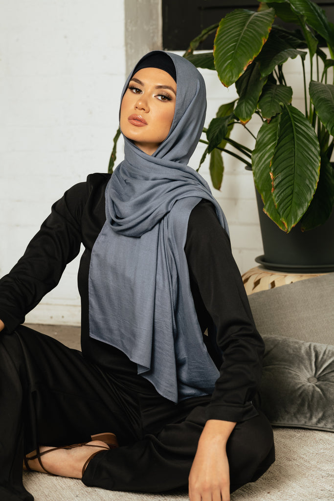 Stonewash Premium Demure Modal Headscarf