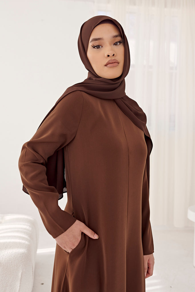 Premium Long Line Abaya - SOFINAS