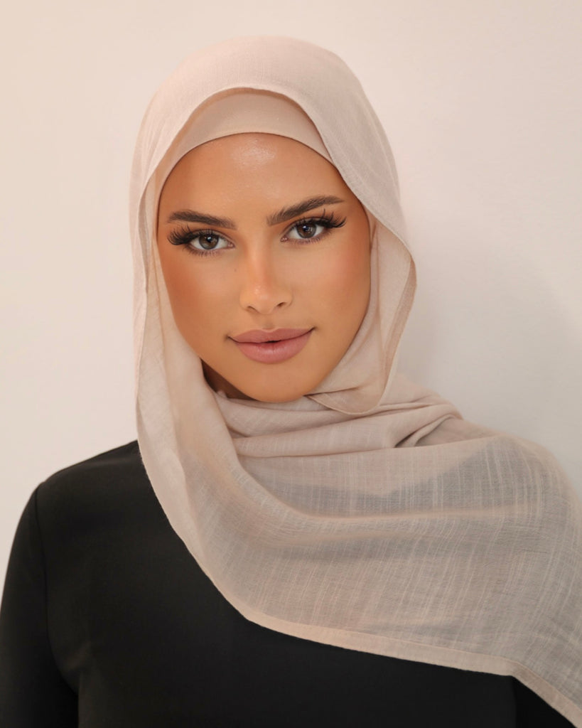 Regular Modal Slub Scarves Undercap Set - SOFINAS