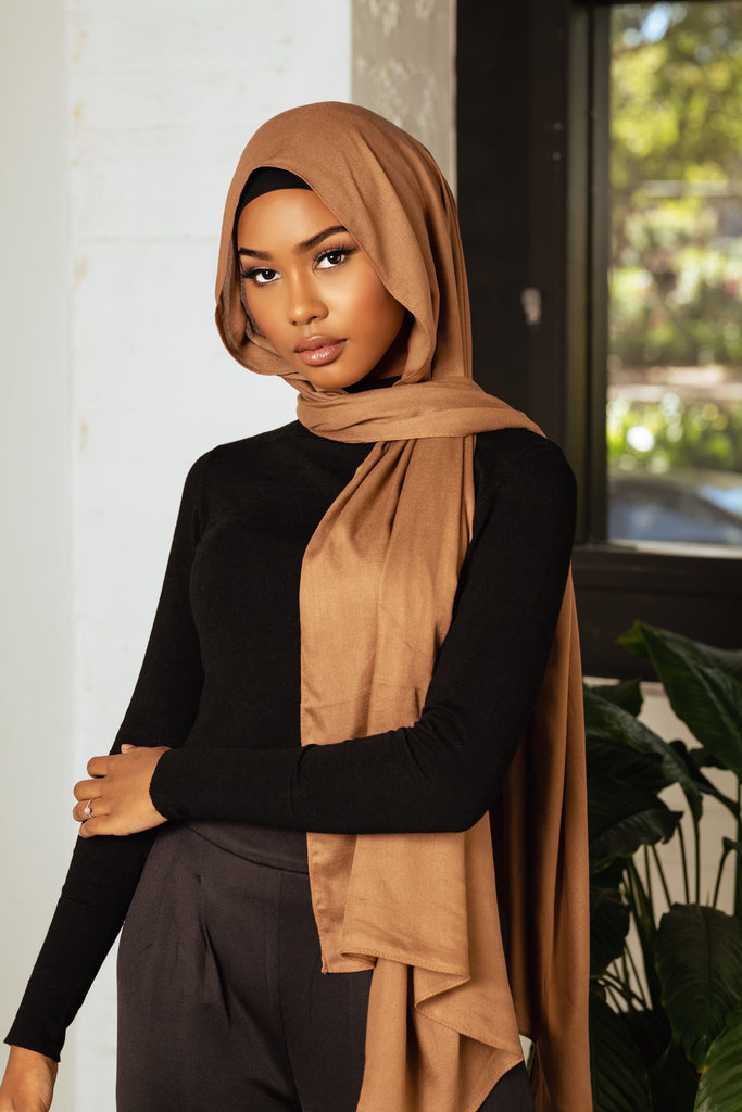 Clay Premium Demure Modal Headscarf - SOFINAS