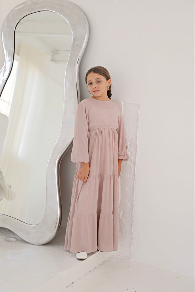 Zahra Dress Vintage Peonies - SOFINAS