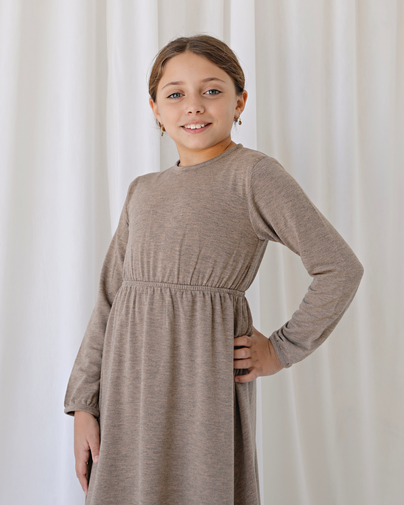 Amara Dress Sand Marle - SOFINAS