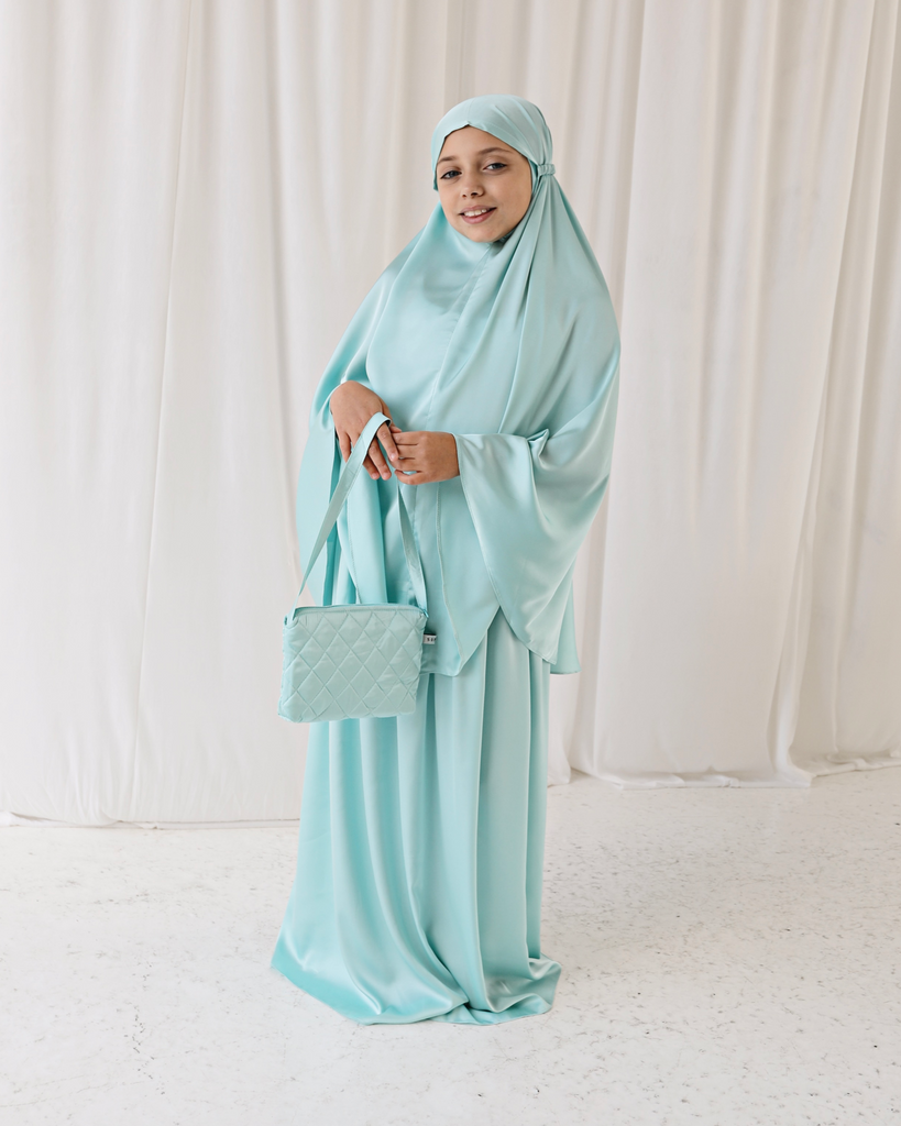 Girls Silk Prayer Set Tiffany - SOFINAS