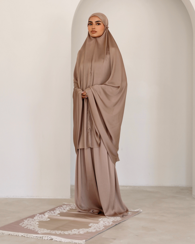 Silk Prayer Set Fawn - SOFINAS