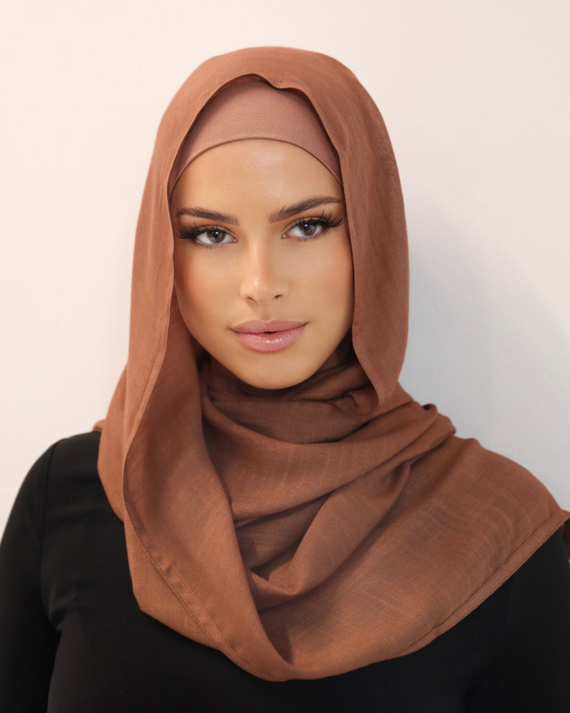 Regular Modal Slub Scarves Undercap Set - SOFINAS