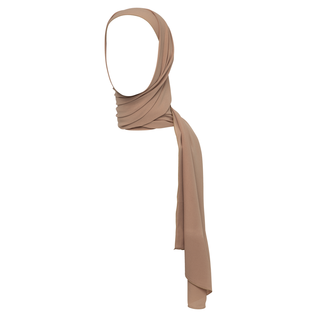 Autumn Rose Non-Sheer Georgette HeadScarf