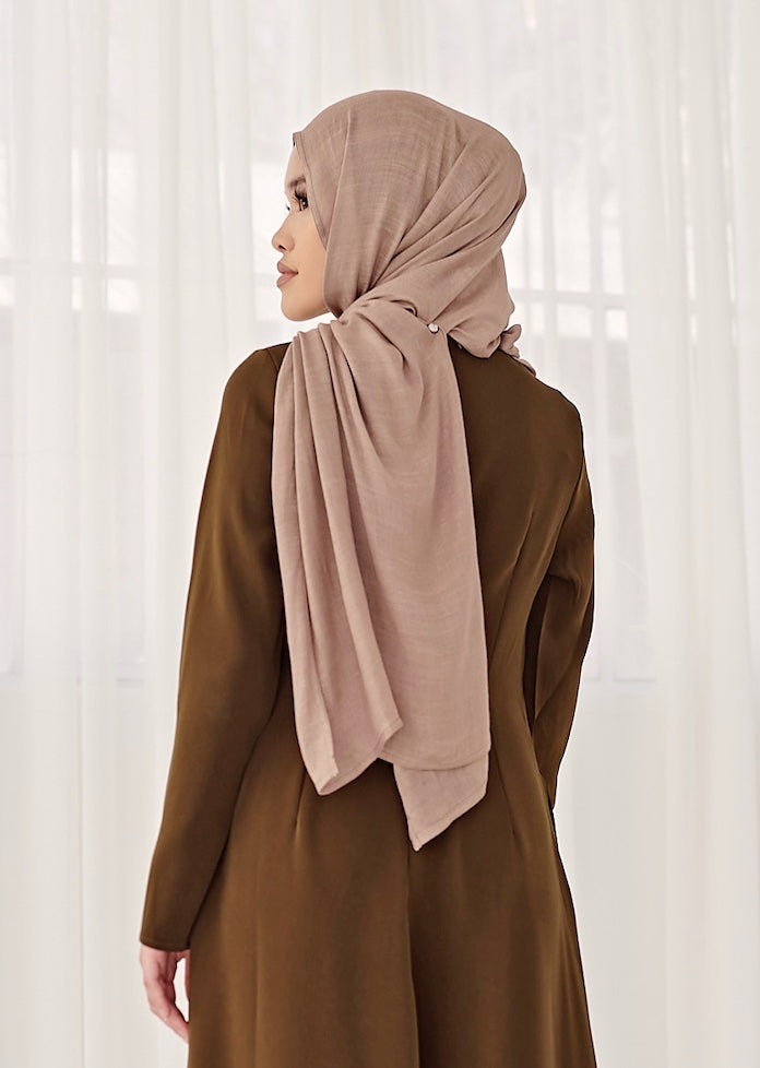 Clay Modal Slub Scarves - SOFINAS