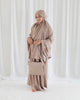 Girls Silk Prayer Set Mink - SOFINAS