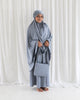 Girls Silk Prayer Set Vintage Blue - SOFINAS