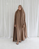 Maxi Full Length Jilbab - Latte - SOFINAS
