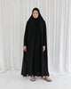 Maxi Full Length Jilbab - Black - SOFINAS