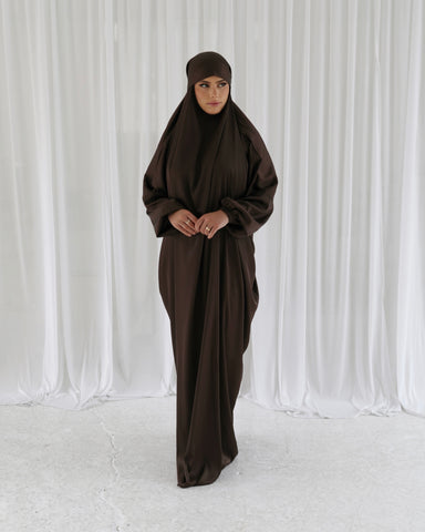 Silk Prayer Wear - Fudge