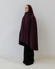 Regular Length Jilbab - Plum - SOFINAS