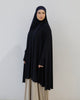 Regular Length Sleeved Jilbab - Dark Navy - SOFINAS