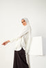 Pure Organic Silk Georgette - Ivory - SOFINAS