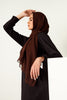 Pure Organic Silk Georgette - Nutmeg - SOFINAS