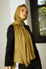 Tan Olive Premium Demure Modal Headscarf - SOFINAS