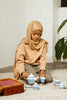 Tan Premium Demure Modal Headscarf - SOFINAS