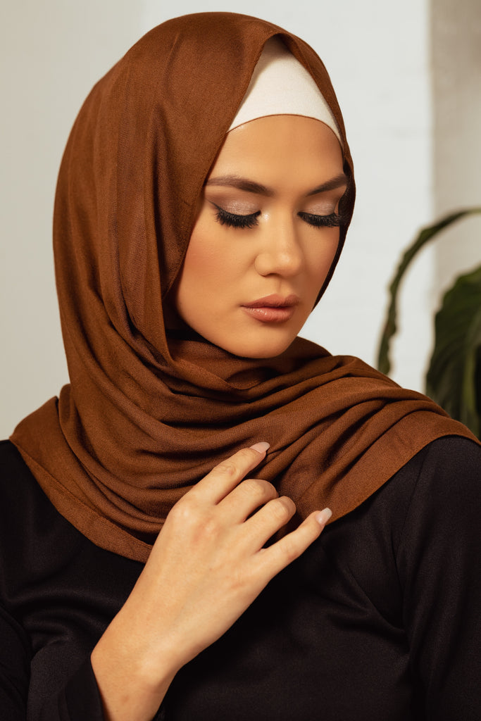 Clove Premium Demure Modal Headscarf - SOFINAS