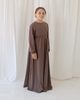 Amara Dress Deep Taupe - SOFINAS