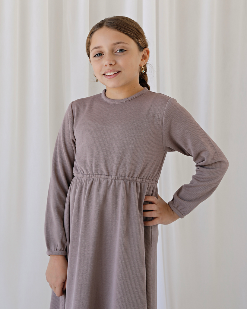 Amara Dress Vintage Mauve - SOFINAS