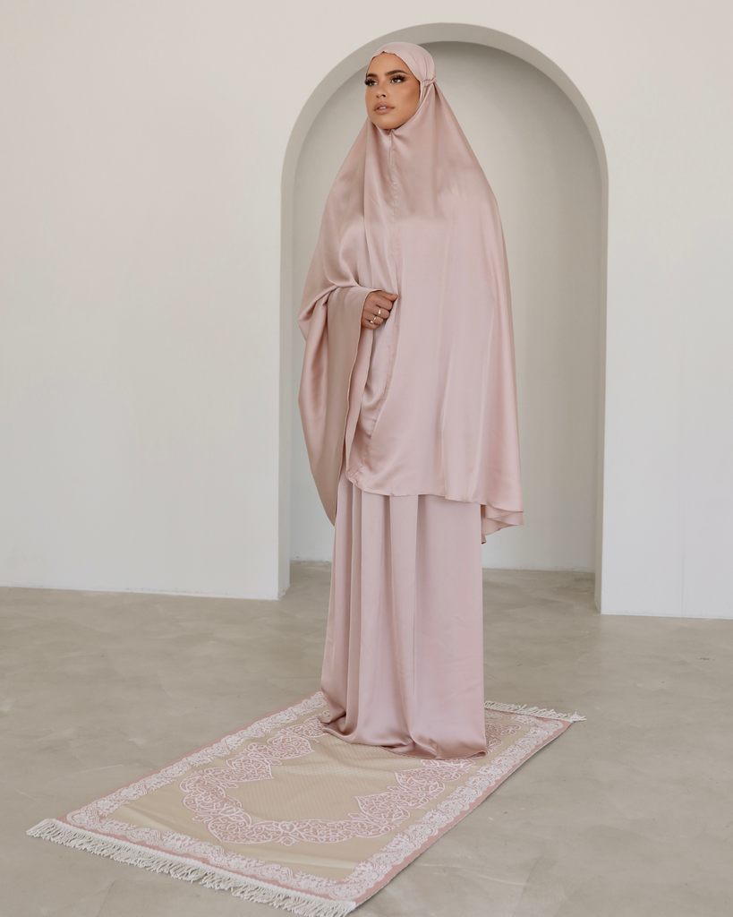 Silk Prayer Set Pale Blush - SOFINAS