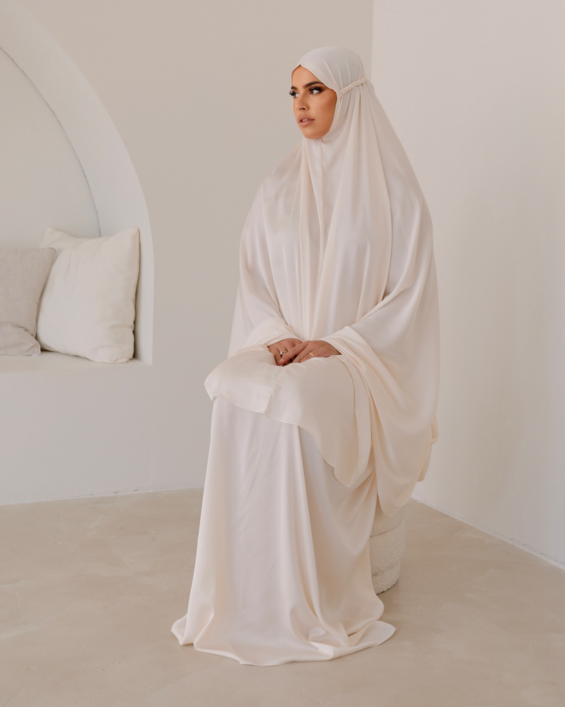 Silk Prayer Set Ivory - SOFINAS