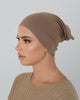 COTTON TUBE UNDERCAP - CARAMEL - SOFINAS