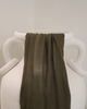 Riffle Green Modal Slub Scarves - SOFINAS