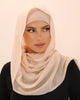 Regular Modal Slub Scarves Undercap Set - SOFINAS