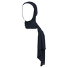 Navy Soft-Touch Crepe Headscarf - SOFINAS