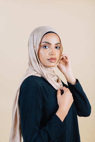 Stone Premium Demure Modal Headscarf