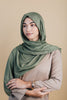 Riffle Green Demure Headscarf - SOFINAS