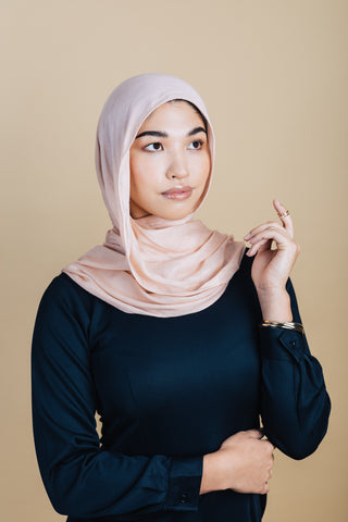 Stone Premium Demure Modal Headscarf