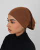 COTTON TUBE UNDERCAP - WARM BROWN - SOFINAS