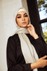 French Grey Demure Headscarf - SOFINAS