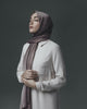Taupe Luxe Hijab - SOFINAS